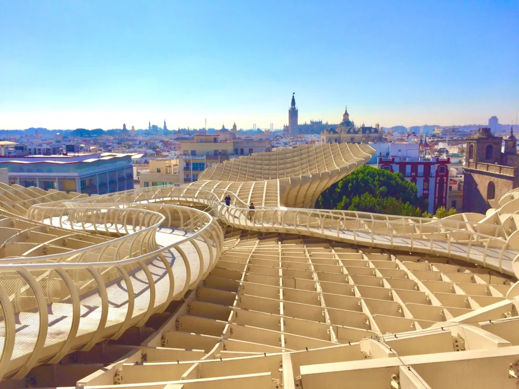 Metropol Parasol w dzielnicy Centro jako miejsce na nocleg w Sewilli