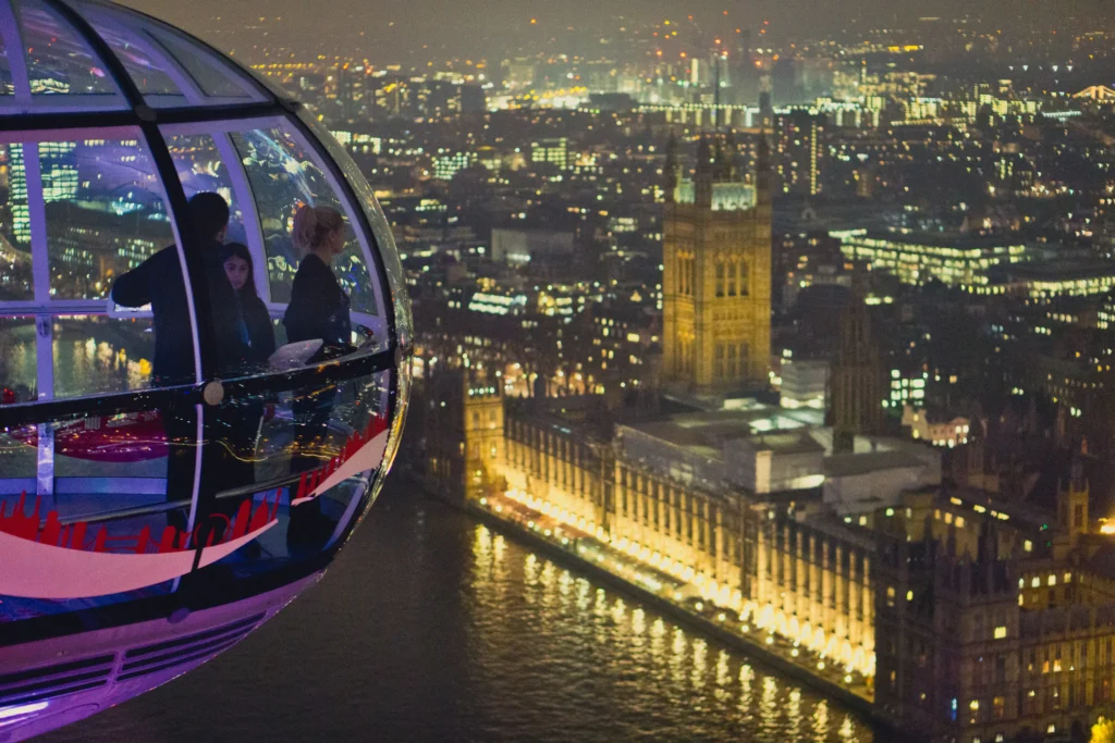 Przejażdżka na London Eye